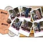 pantalón elástico para trabajar denim