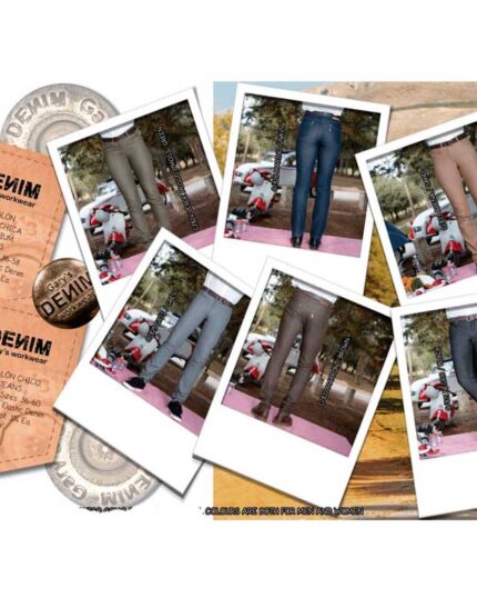pantalón elástico para trabajar denim