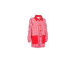 Bata infantil de cuadros