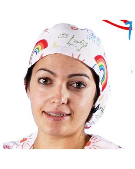 gorro quirofano mujer pelo largo