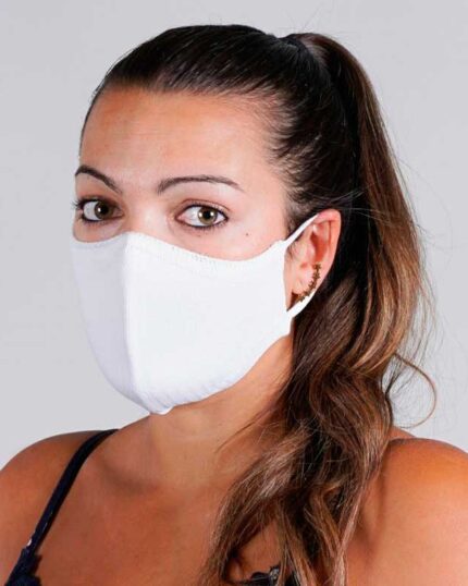 Mascarilla lavable, reutilizable y antibacteriana 3D