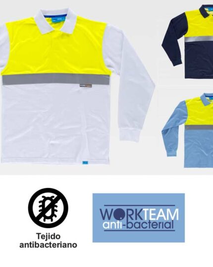 polo alta visibilidad 100% algodón