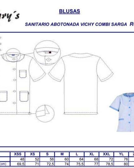 uniforme ayuda a domicilio y residencias