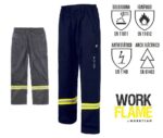 pantalón ignifugo modacrílico soldadura antiestatico workteam b1498
