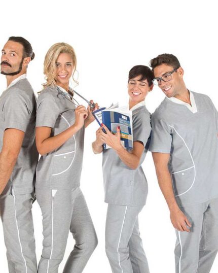 pijama sanitario gris
