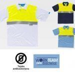 Polo 100% Algodón Alta Visibilidad C3441 Antibacteriana WorkTeam