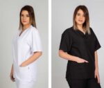 Casaca sanitaria talla grande para pijama sanitario microfibra
