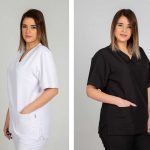 Casaca sanitaria talla grande para pijama sanitario microfibra