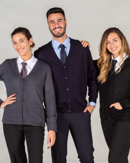 Chaqueta de punto de trabajo hombre mujer Garys