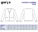 Chaqueta de punto de trabajo hombre mujer Garys