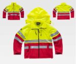 chaqueta softshell trabajo workshell workteam reflectante alta visibilidad