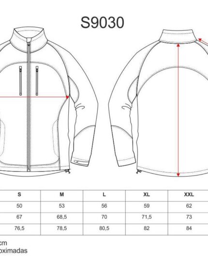 chaqueta contra el frío y el viento unisex para hombre y mujer