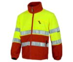 Chaqueta forro polar de trabajo reflectante alta visibilidad WorkTeam