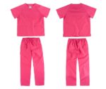 pijama sanitario rosa enfermero enfermera