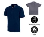 Polo de trabajo manga corta en algodón