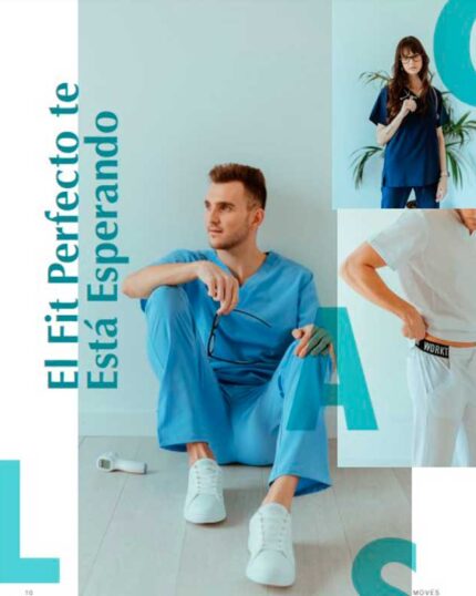 Casaca de trabajo elástica B6850 WorkTeam Cuello pico