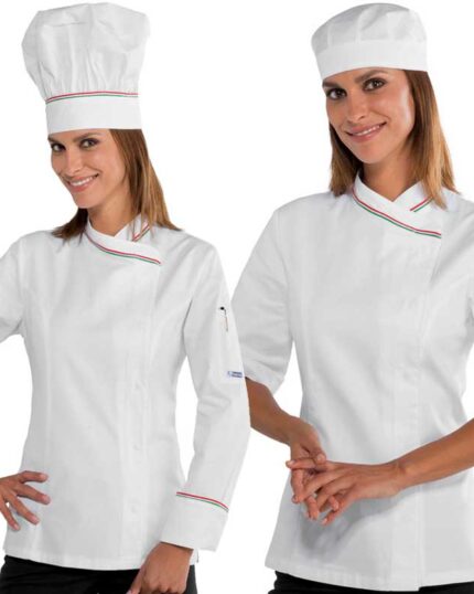 Chaquetilla cocinera Italia Isacco