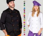 Botones chupete de cocinero colores