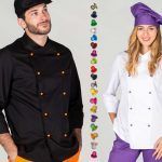 Botones chupete de cocinero colores