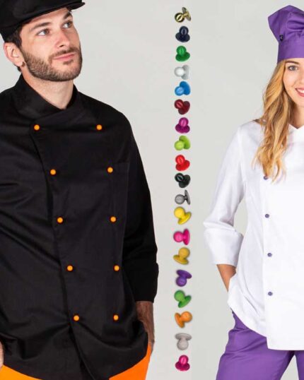 Botones chupete de cocinero colores