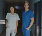 Casaca sanitaria elástica para hombre o mujer WORKTEAM B6851