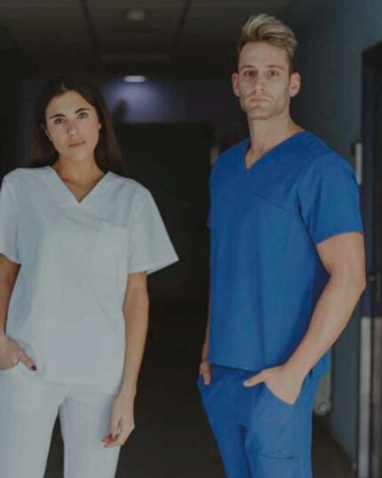 Casaca sanitaria elástica para hombre o mujer WORKTEAM B6851