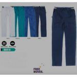 Pantalón sanitario elástico para hombre o mujer WorkTeam B6910