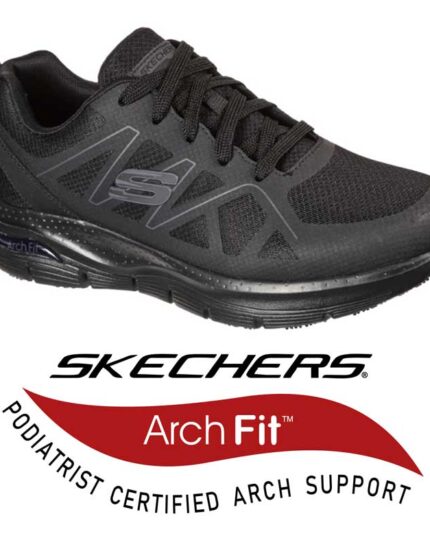 Skechers trabajo hombre Arch Fit Calzado de trabajo antideslizante hombre SKECHERS