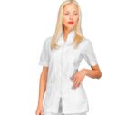 Casaca sanitaria y farmacia para mujer uniformes de farmacia modernos mujer