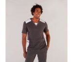 Casaca sanitaria hombre jaspeada 6178 Garys microfibra
