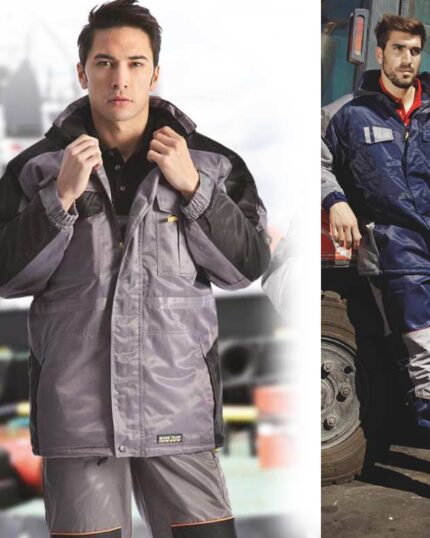Parkas de trabajo antimanchas