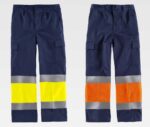 Pantalón alta visibilidad para el frío