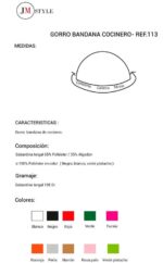 gorro pirata cocinero barato