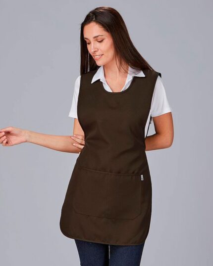 casulla poliester marron bolsillo low cost gary s