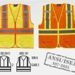chaleco alta visibilidad reflectante Workteam