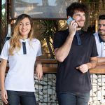 Polos de trabajo hombre y mujer poliéster