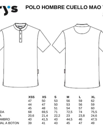 uniformes peluquería hombre