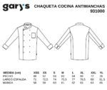chaquetas cocina exclusivas