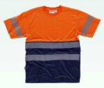 Camiseta alta visibilidad reflectante Workteam