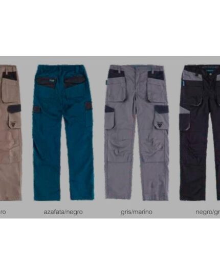 PANTALÓN DE TRABAJO COMBINADO MULTIBOLSILLOS WF2650. WORKTEAM