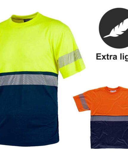 camisetas trabajo mujer hombre poliéster