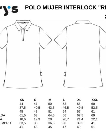 Polos de trabajo manga corta para mujer o hombre