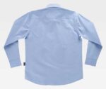Camisa de trabajo Oxford azul