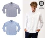 Camisa de trabajo manga larga con bolsillos WorkTeam