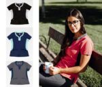 Casaca sanitaria elástica para mujer