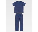 Uniformes Sanitario Poliéster Casaca y Pantalón Tejido Elástico barato