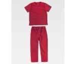 Uniformes Sanitario Poliéster Casaca y Pantalón Tejido Elástico barato