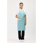 Delantal con peto WORKTEASM M754 de diseño