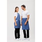 Delantal francés largo WORKTEAM M753 combinado