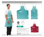 Delantal con peto antimanchas cocina, hostelería o comercio